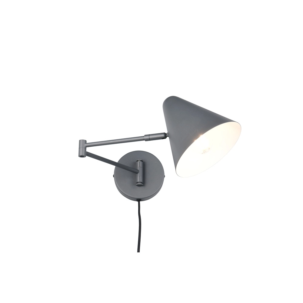 Design-Wandleuchte Cosima anthrazit Trio 4017807660012