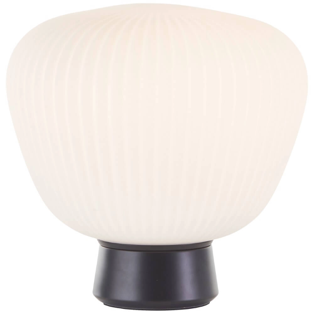 Tischlampe Kaizen schwarz mit weiß