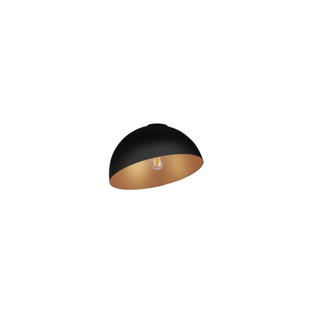 Deckenlampe Onia schwarz mit gold Ø 29cm Lyora 5212017458148