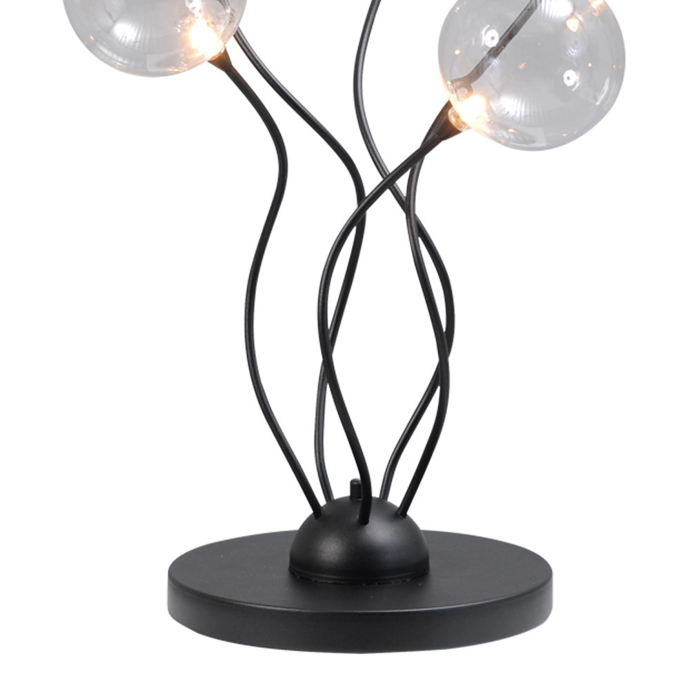 LED Tischlampe Gio 5-leichter schwarz Masterlight 8718121182124