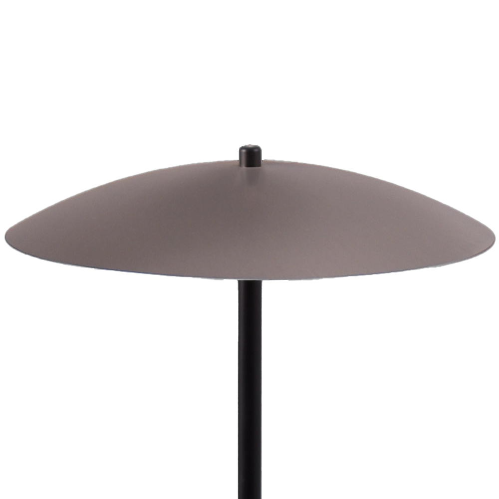 Tischlampe Scala schwarz mit Nickel Ø 25 cm Masterlight 8718121334448