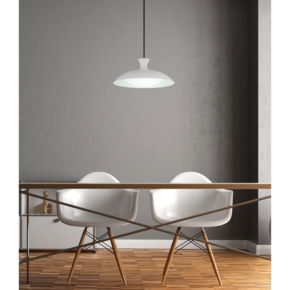 Weiße Pendellampe Rocha Design Ø 40cm Globo 9007371522996