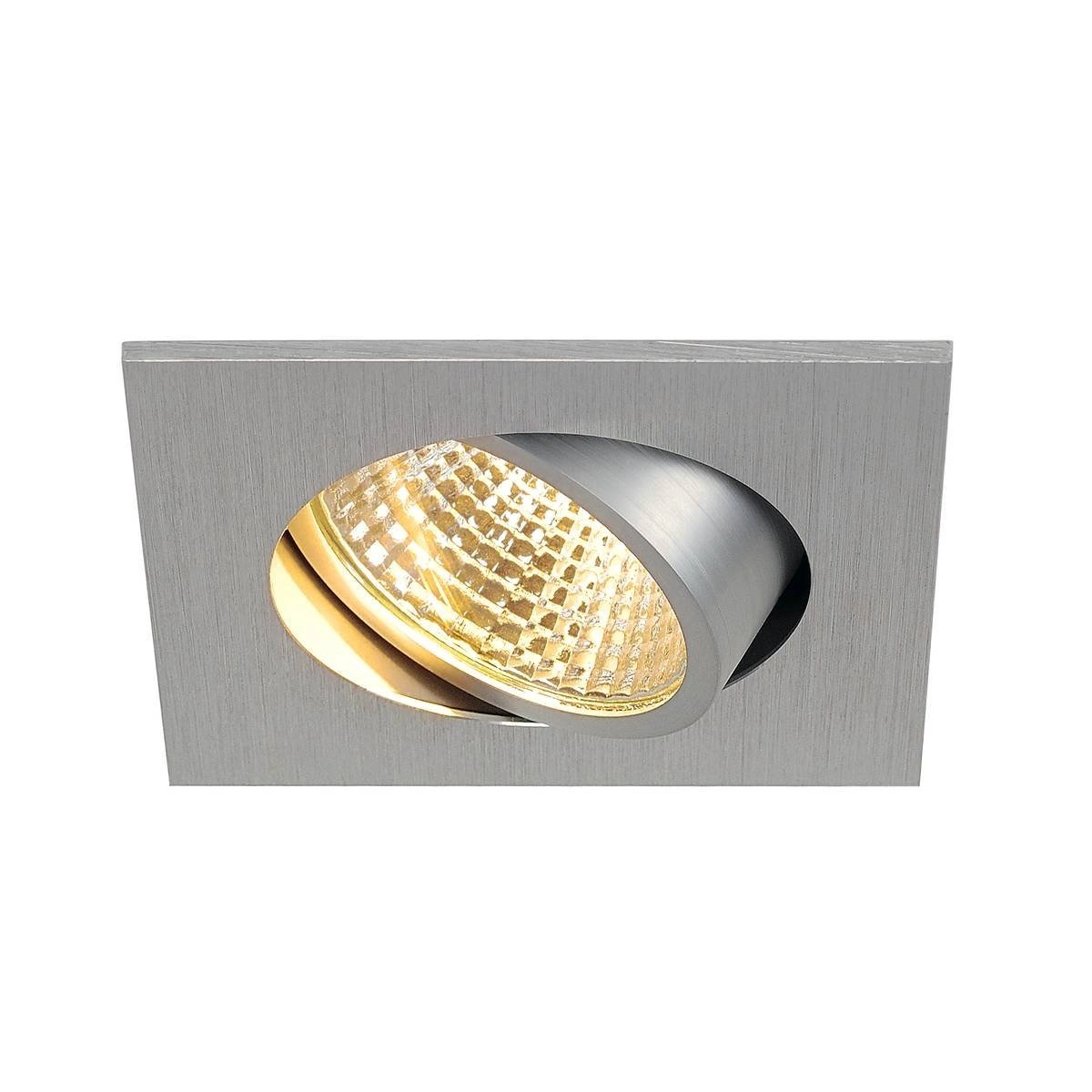 LED Einbaustrahler New Tria 68 Square 5,3W - 2700k - 8,2 cm Metallgrau
