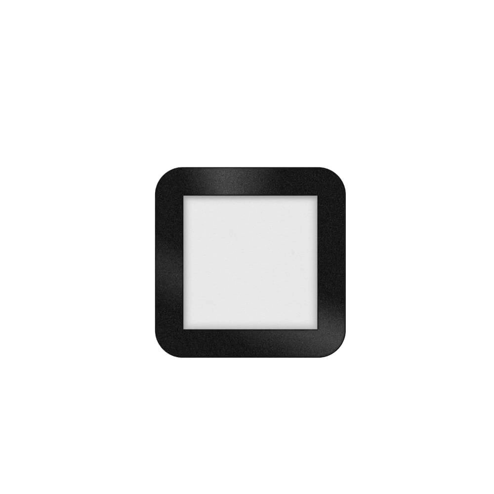 LED-Deckenleuchte Anne Square 10 W – 2700 K – 17 cm schwarz