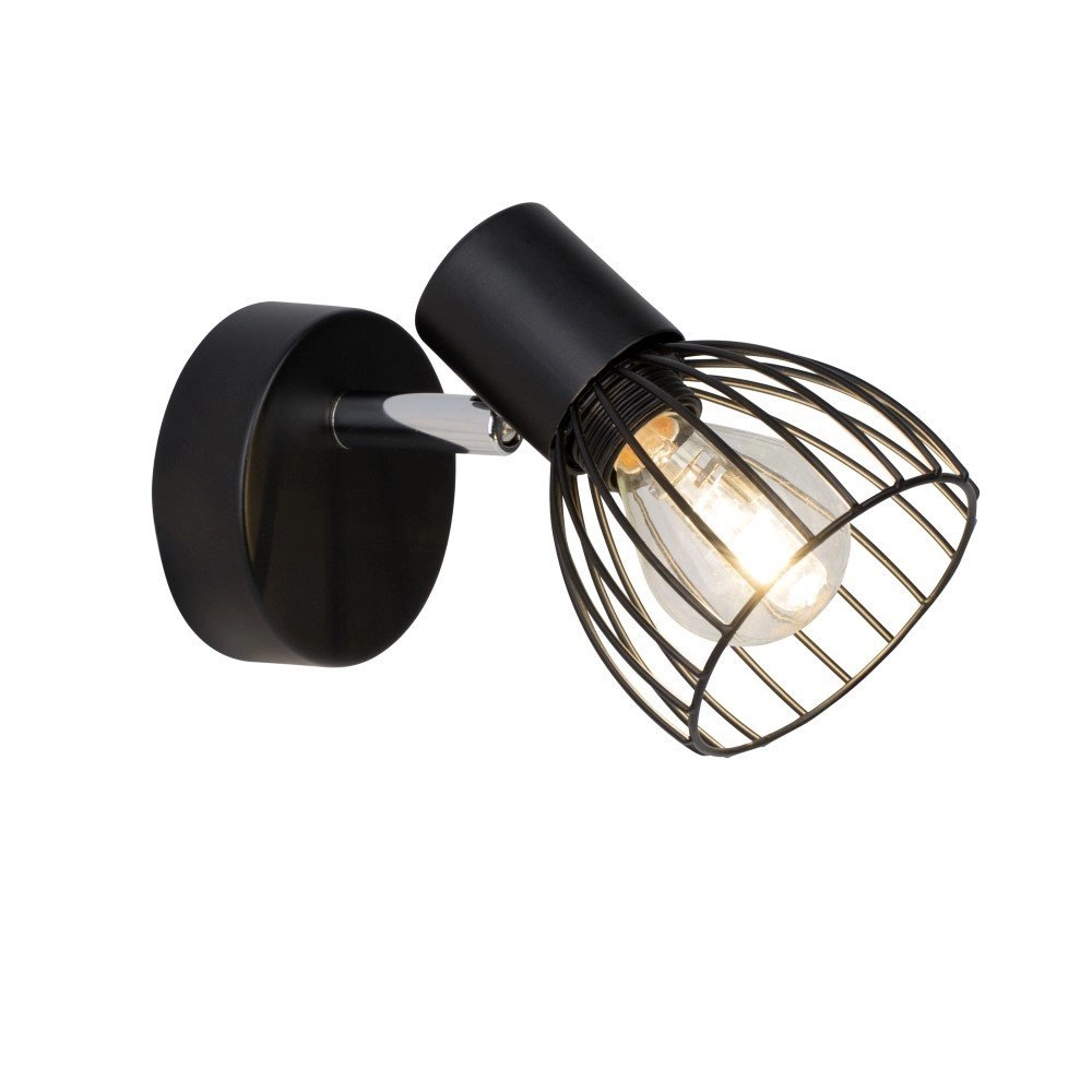 Schwarzer Wandstrahler Blacky