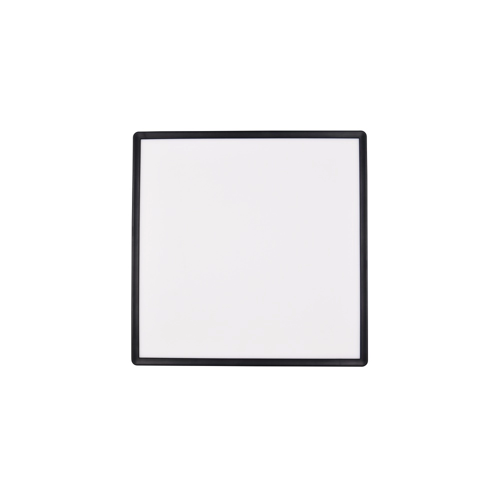 Quadratische Deckenlampe Emra Schwarz 42 cm Trio 4017807704198