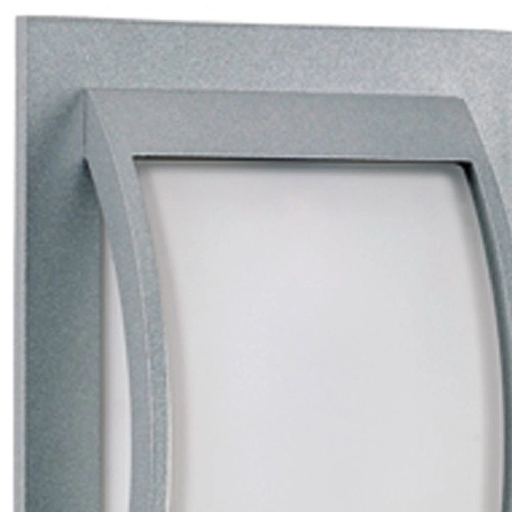 Außenlampe Square Curved 30 cm grau Albert 4007235961997