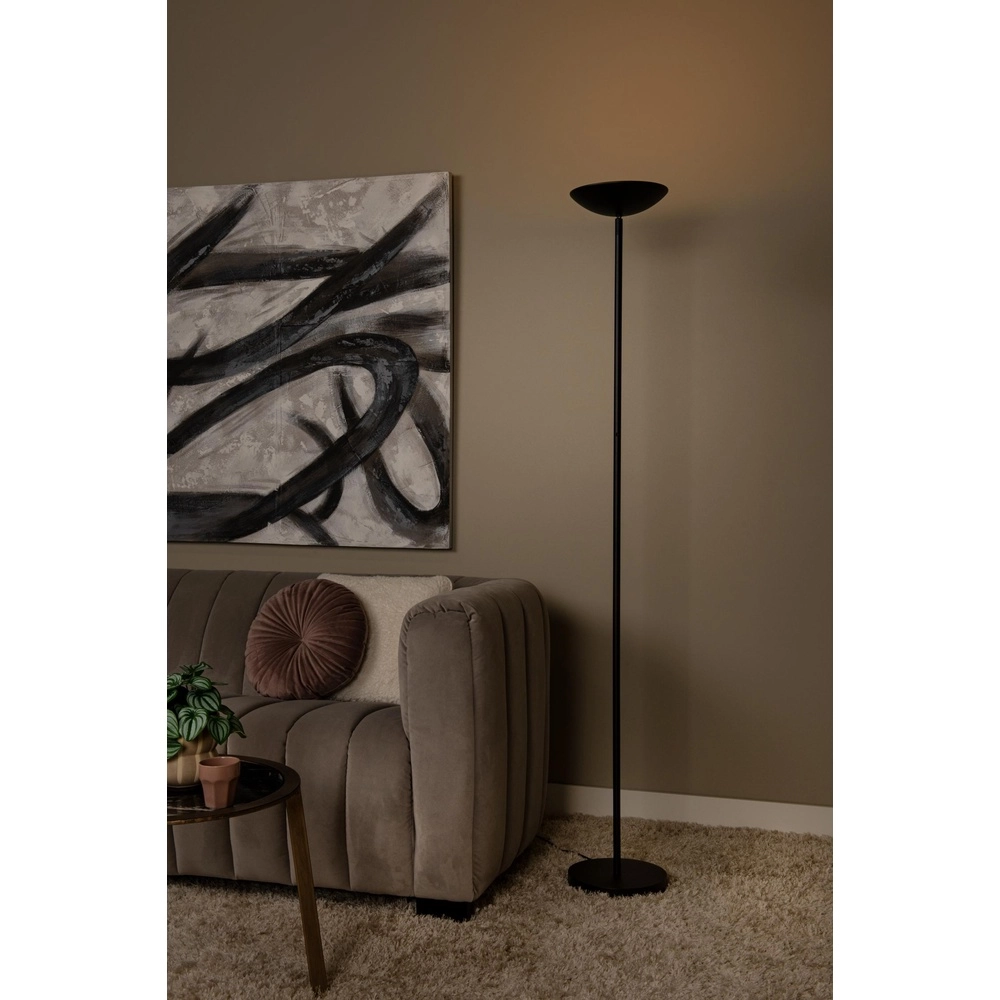 Design-Stehlampe Zenith Schwarz Lucide 5411212194060