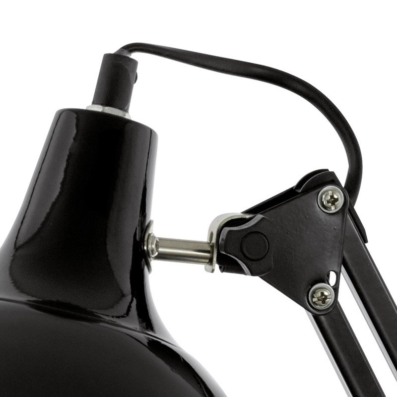 Tischlampe Borgillo Schwarz Eglo 9002759946975