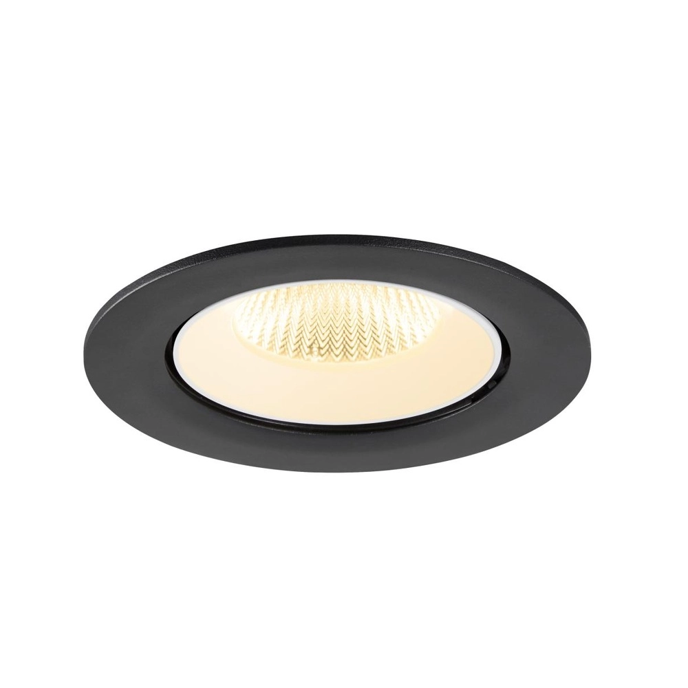 Einbau-Strahler Numinos Gimble L Schwarz/Weiß 3000K - 40gr SLV 4024163310291