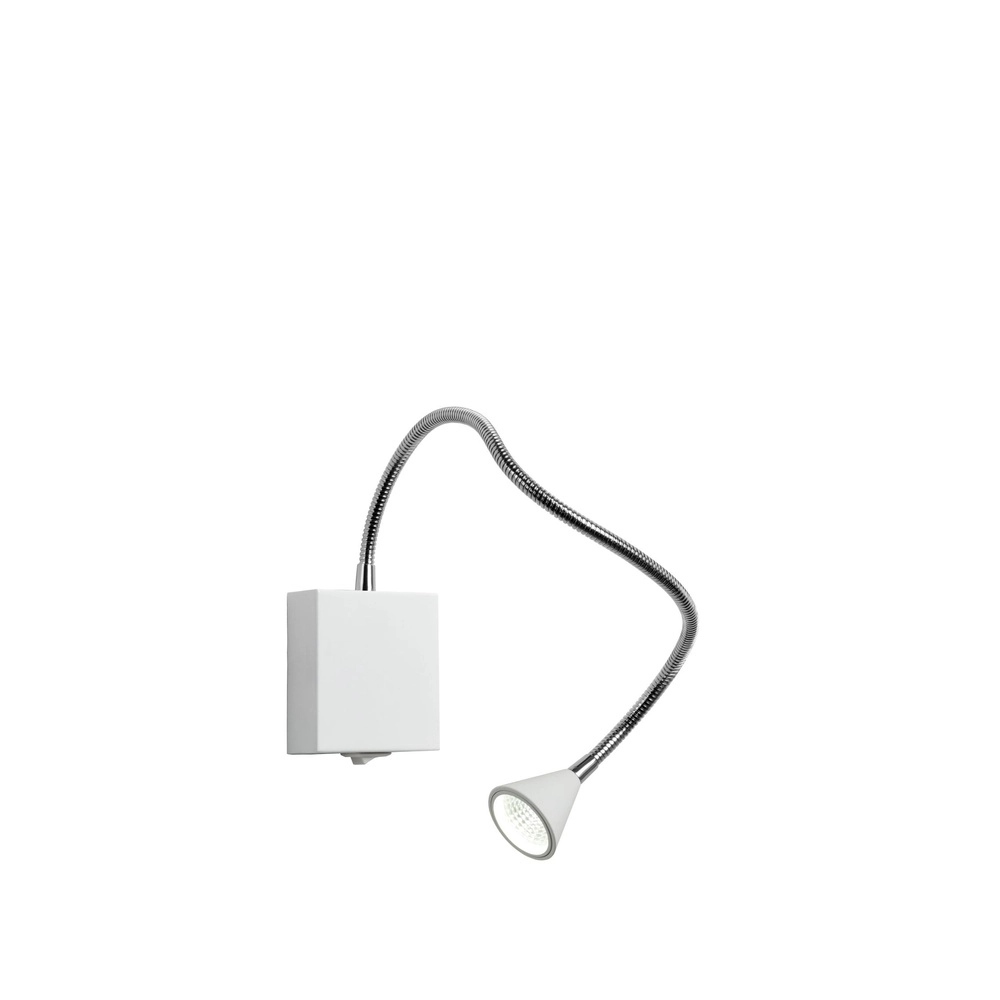 Bett-Leselampe Buddy 4000K weiß Lucide 5411212185549