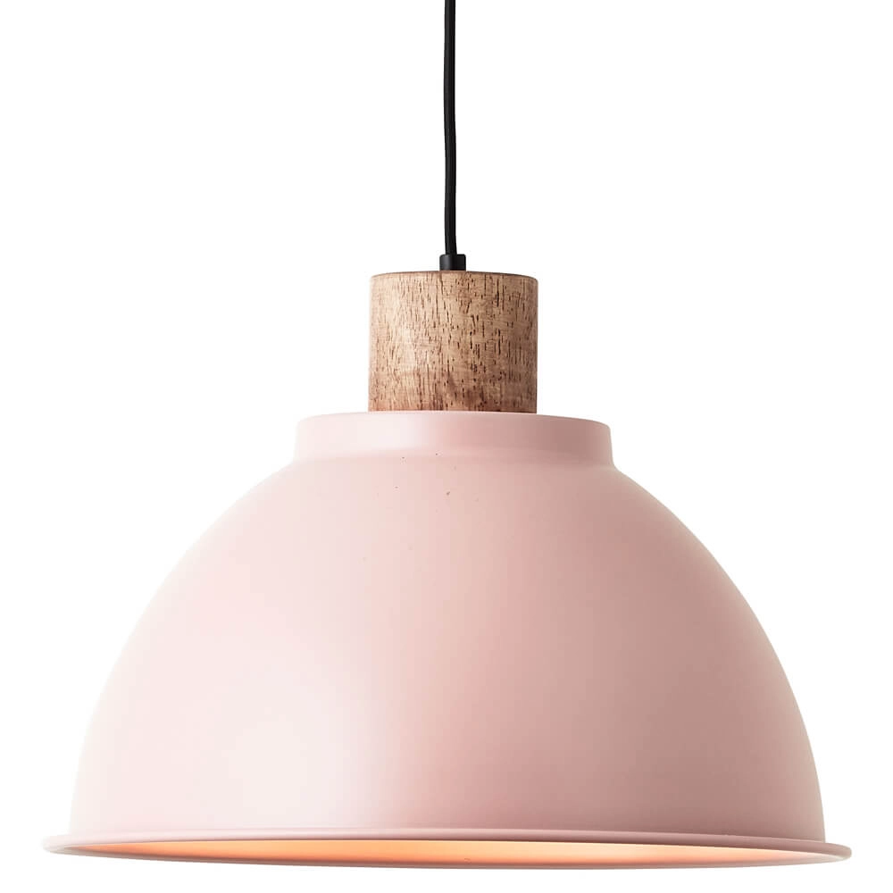 Hängelampe Erena Ø 38cm rosa