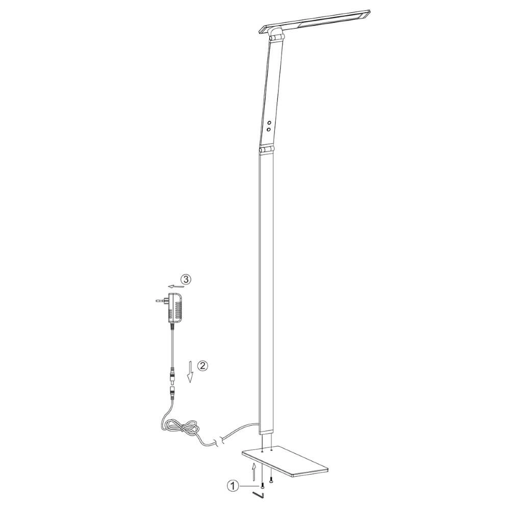 Leseleuchte Serenade LED Steinhauer 8712746132663