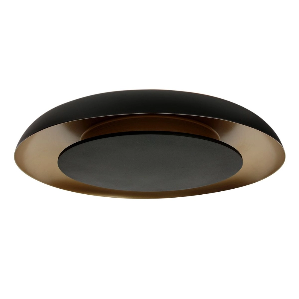 Deckenleuchte Golden Veil schwarz Ø 40cm Steinhauer 8712746180299