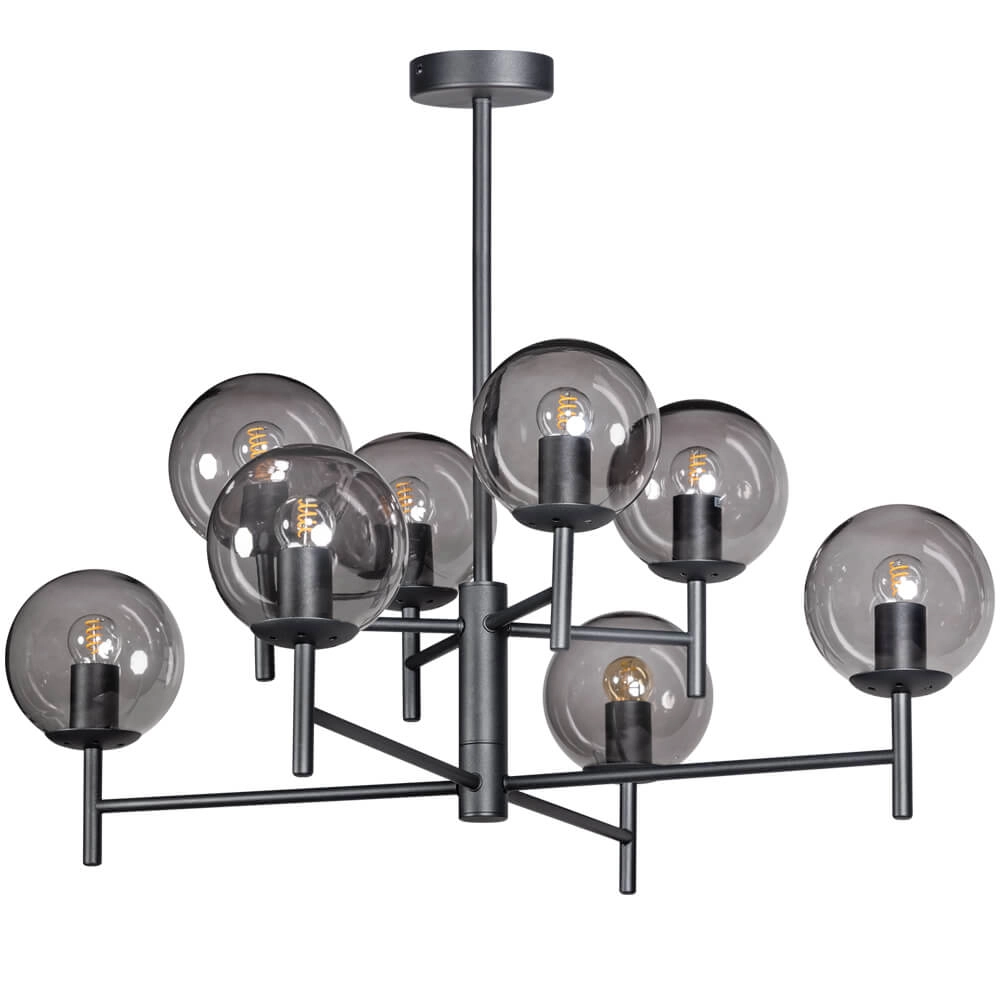 Hängelampe aus Glas Davina 8-Licht ETH 8720195302742