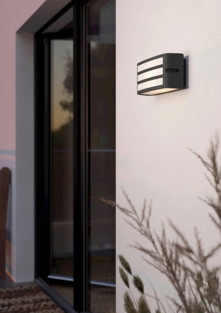 Moderne Außenlampe Camarda Anthrazit - mit LED Eglo 9008606261925