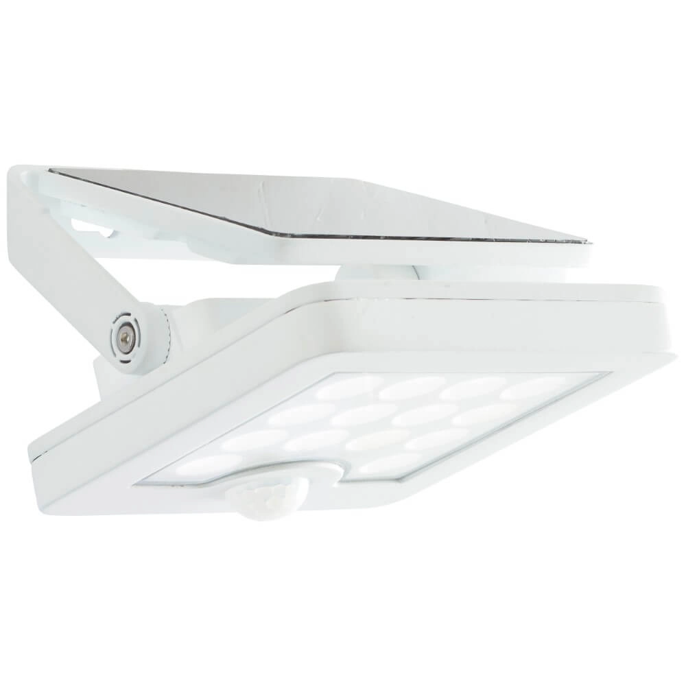 Weiße Wandleuchte Luton Solar- Brilliant 4004353437786