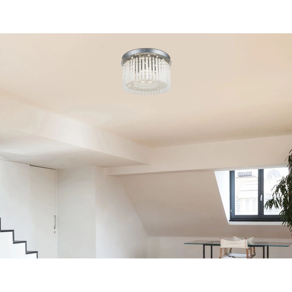 Deckenlampe Joyce Chrom Globo 9007371316489