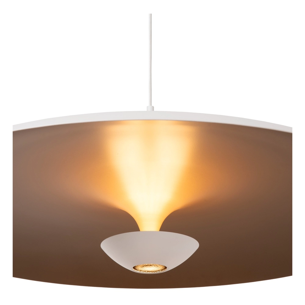 Design-Pendellampe Kenneth weiße Ø 80cm Premium by Lucide 5411212410481