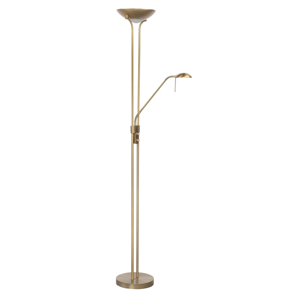 Klassische Leselampe Luna Kupferbronze Ø 26cm