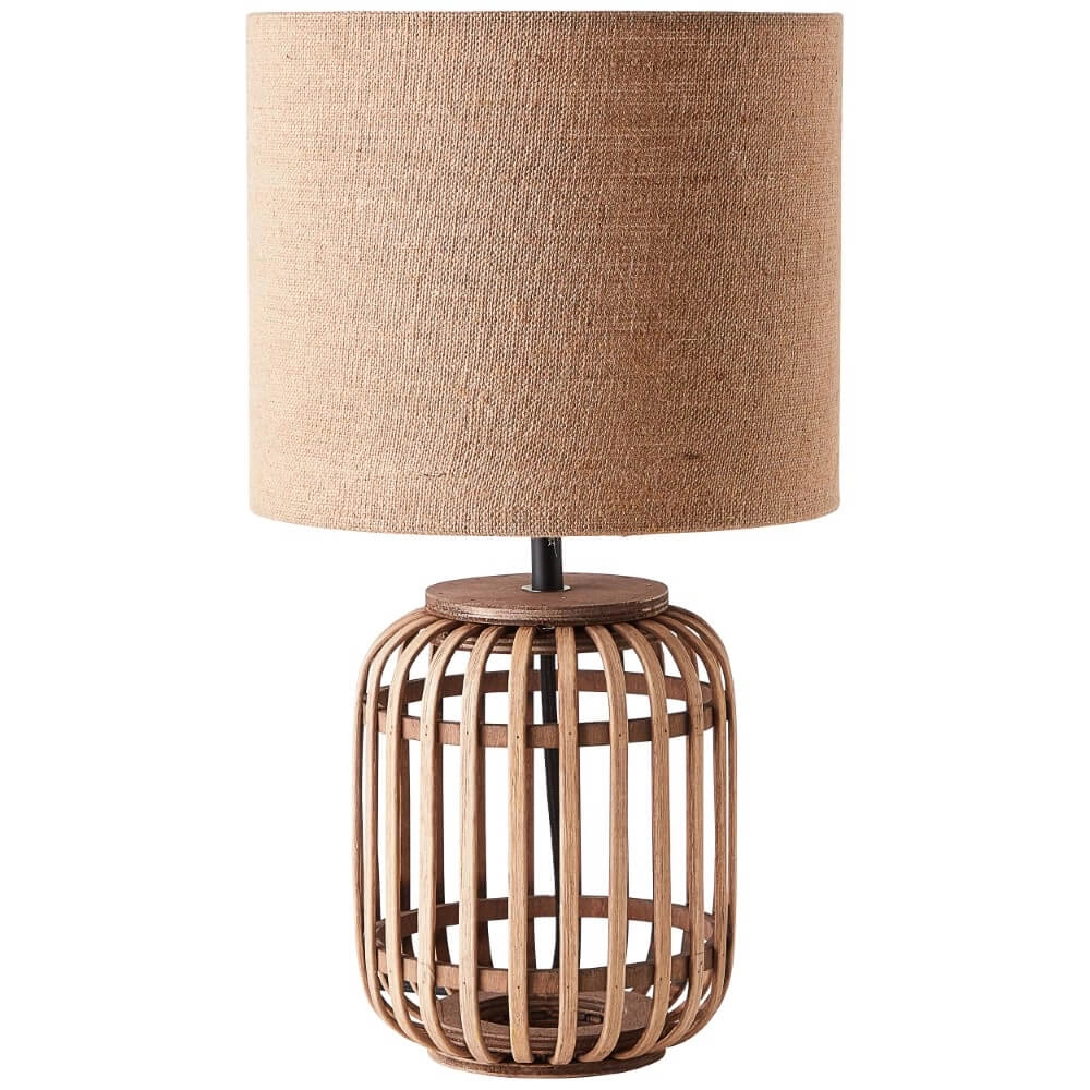 Ländliche Tischlampe Woodrow Brilliant 4004353396397