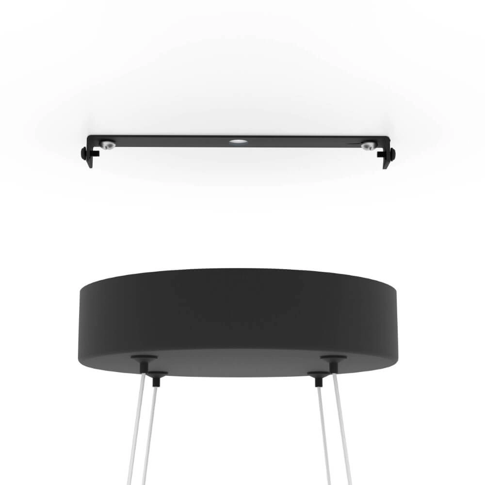 Schwarze LED-Hängelampe Gianella Eglo 9008606275014