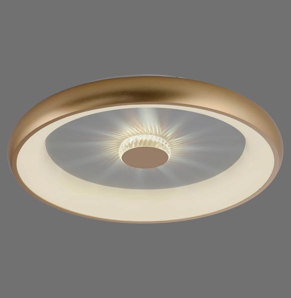 Runde Deckenleuchte Vertigo Messing Ø 61,5cm Just Light 4043689995096