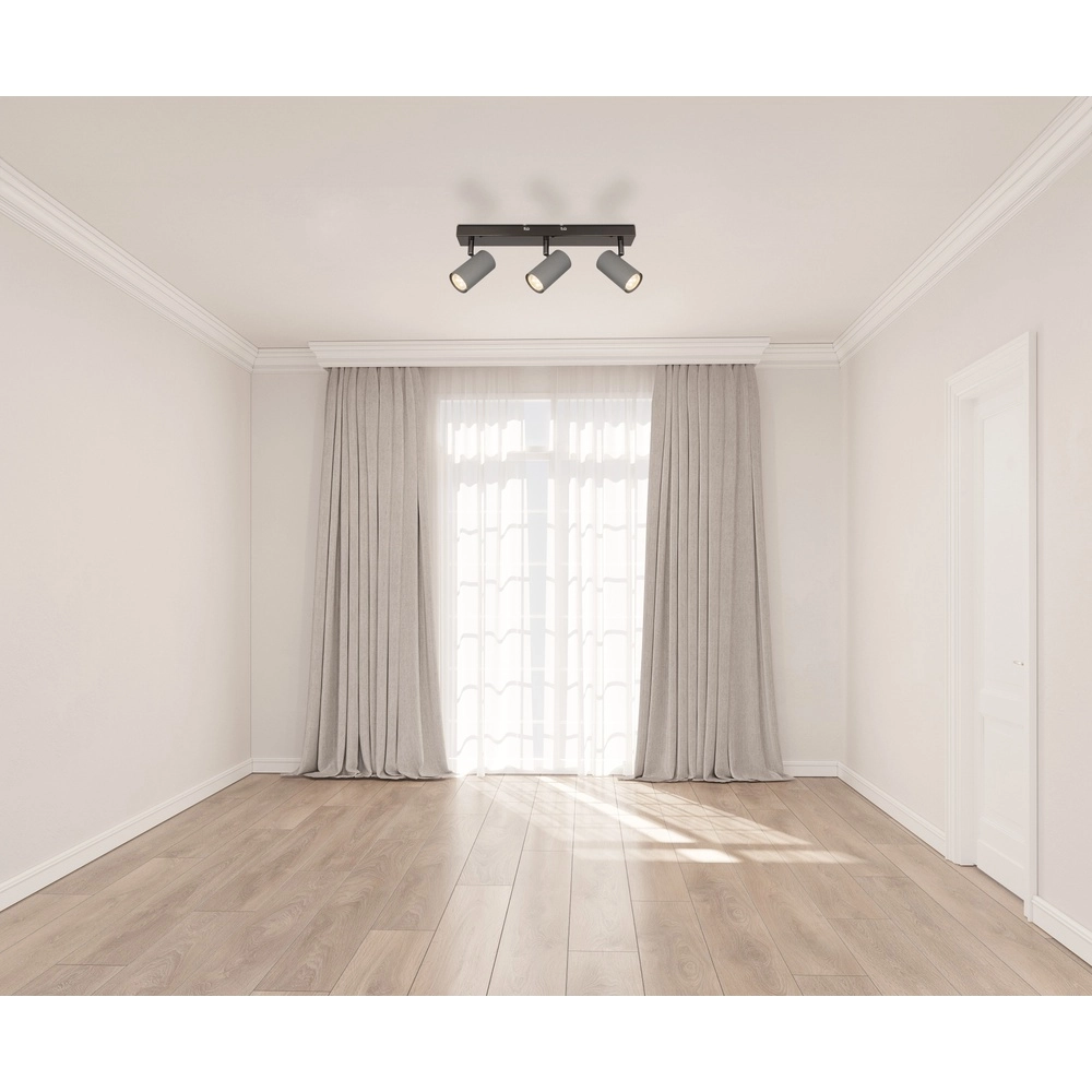 Deckenlampe 3-Leuchten Robby Gunmetal Globo 9007371462551