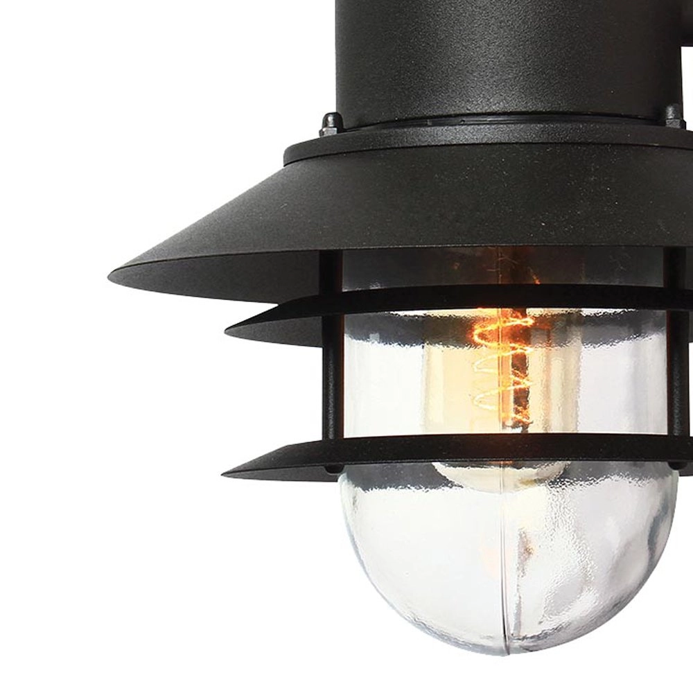 Außenlampe Helsinger Down schwarz Franssen 5024005263012