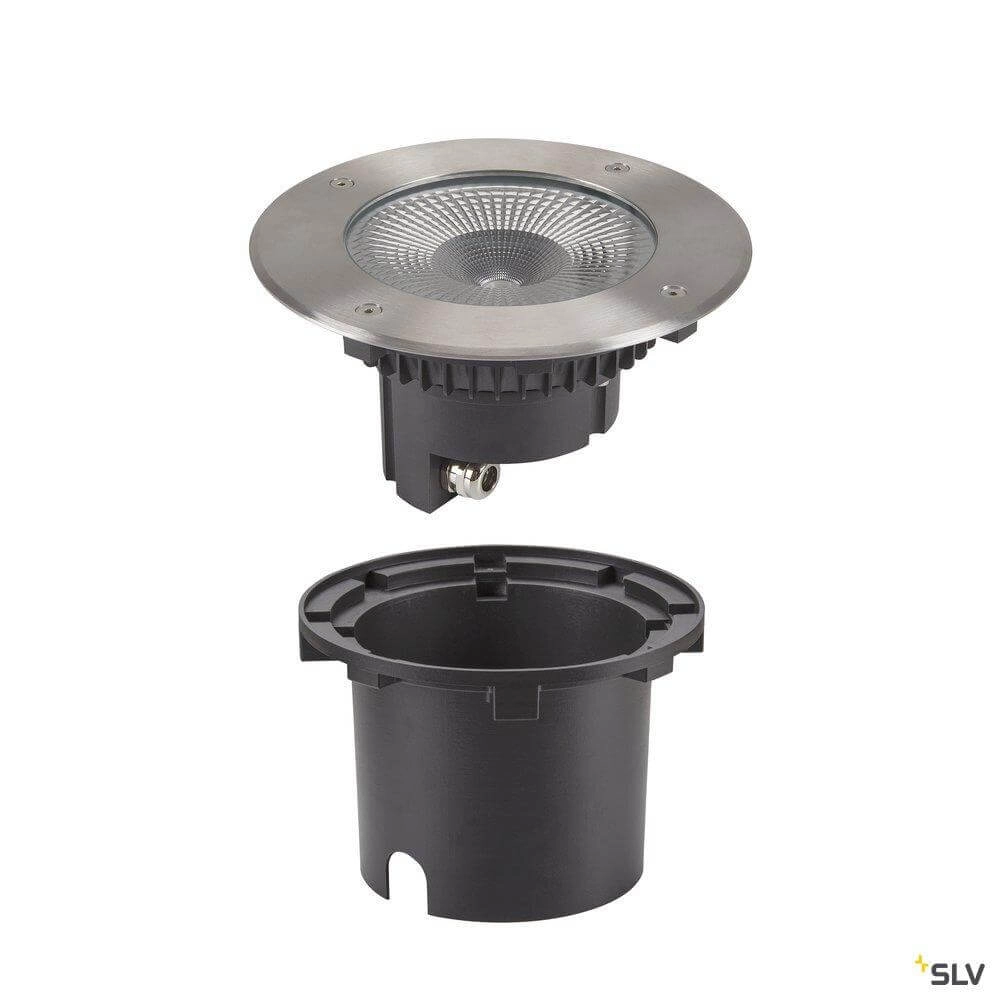 Heller LED-Bodenstrahler Rocci runden SLV 4024163262095