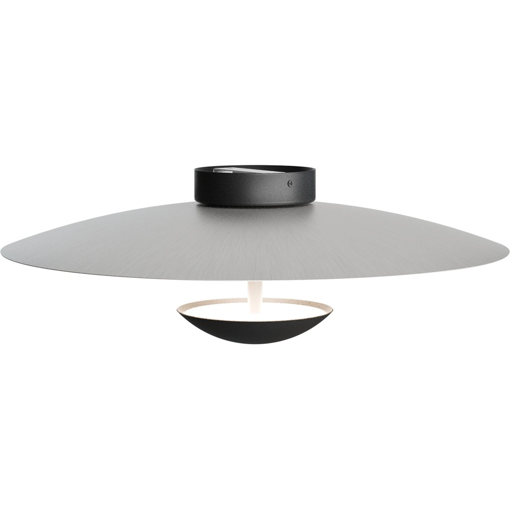 Deckenlampe 16 cm Scala Ø 45 cm schwarz mit Nickel Masterlight 8718121397436