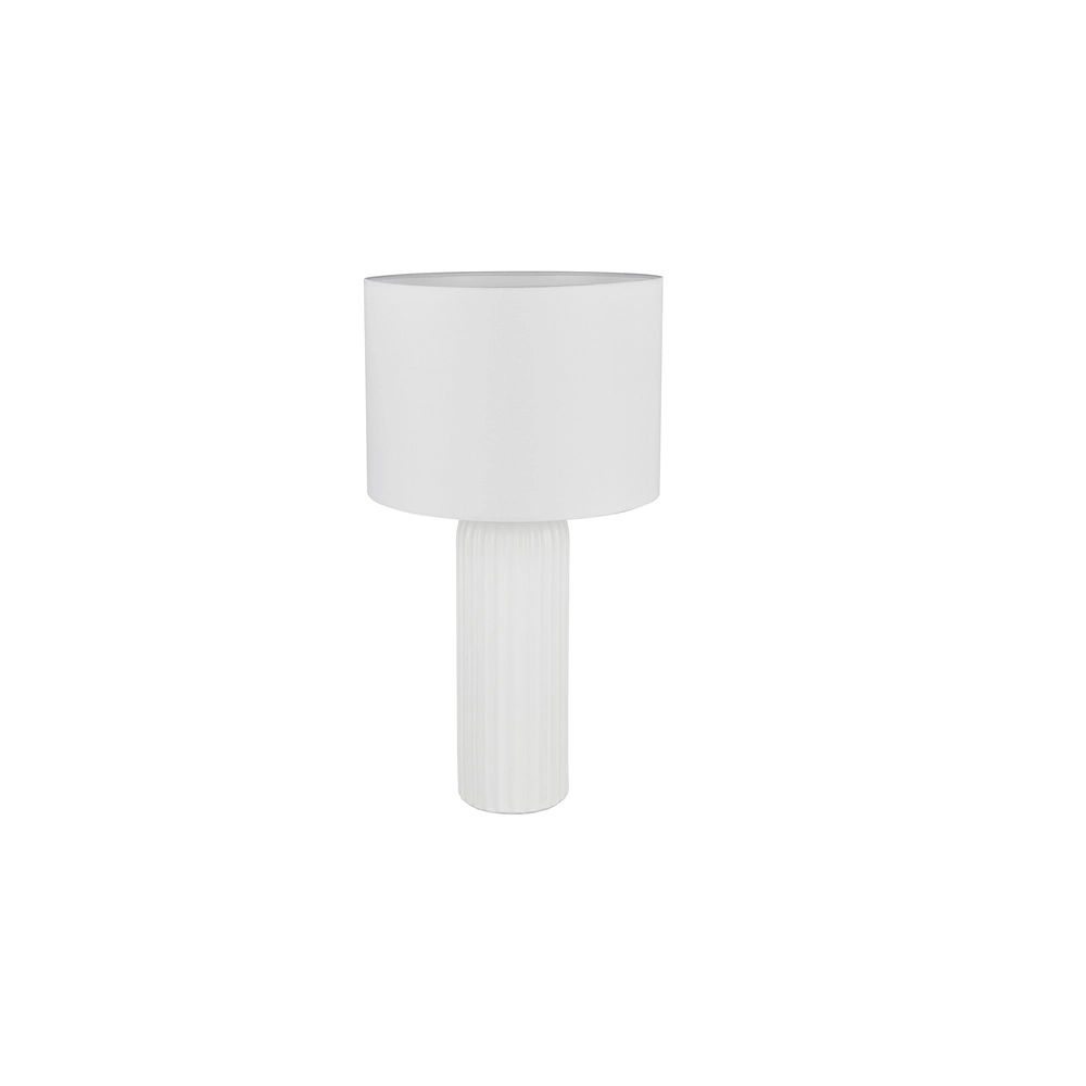 Tischlampe Blair Ø 28cm weiß Trio 4017807654349