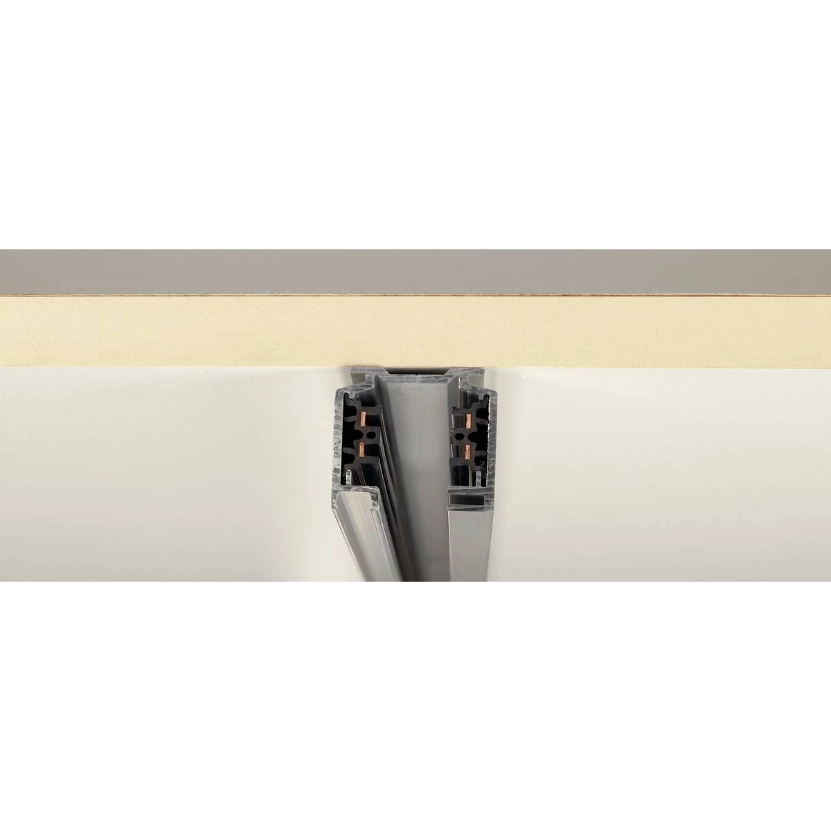 1 Meter 3-Fase Rail grau SLV 4024163122405