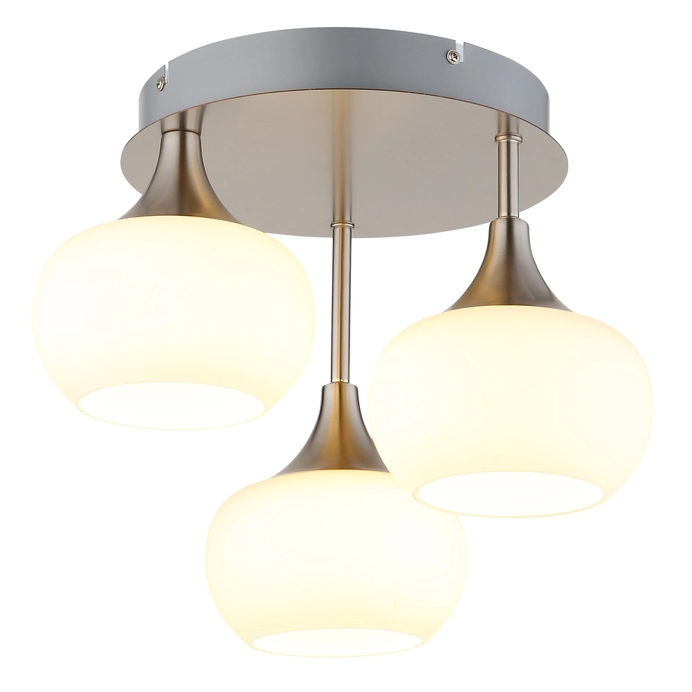 Nickel-Deckenlampe Lui Konstruktion