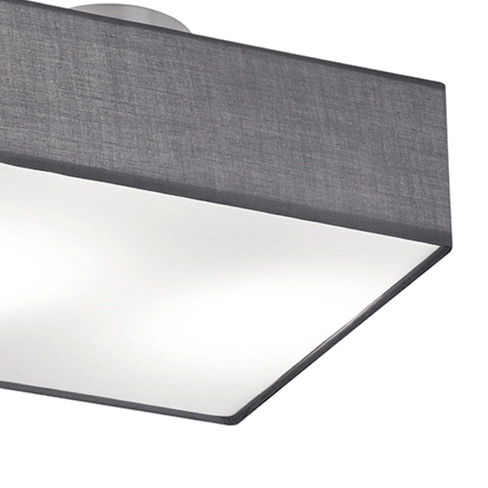 Deckenleuchte Embassy 30cm grau Trio 4017807294088