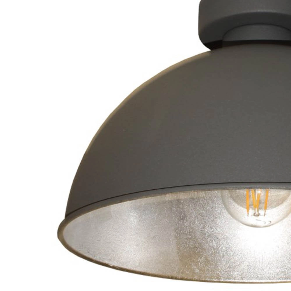 Land Deckenleuchte Curve Ø 31 cm grau mit silber Artdelight 8719831735150