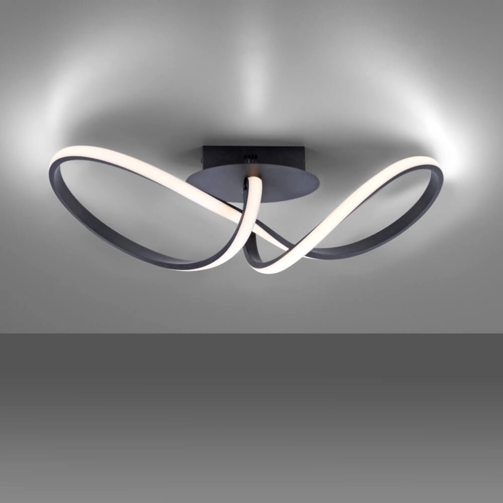 Designer-Deckenleuchte Maria Schwarz Just Light 4043689975777