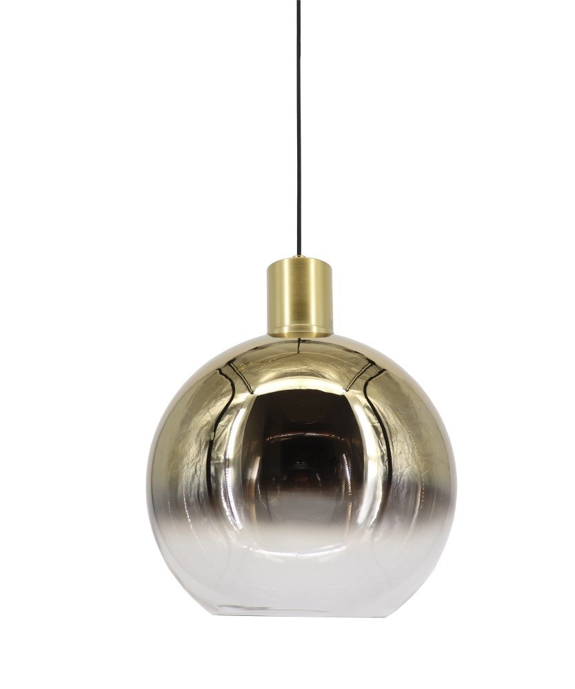 Goldglas Pendelleuchte Rosario Ø 20cm Artdelight 8719831735433