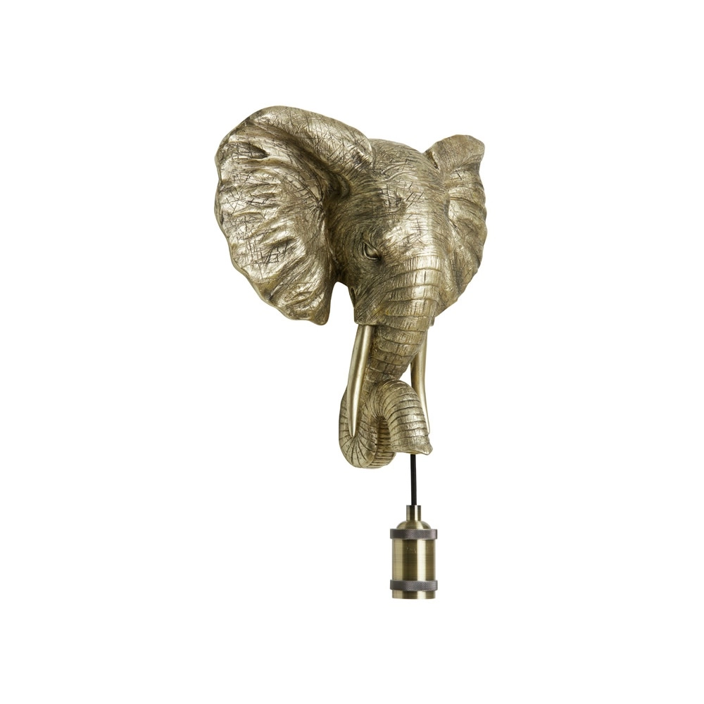 Wandlampe Elephant Gold Light & Living 8717807627362