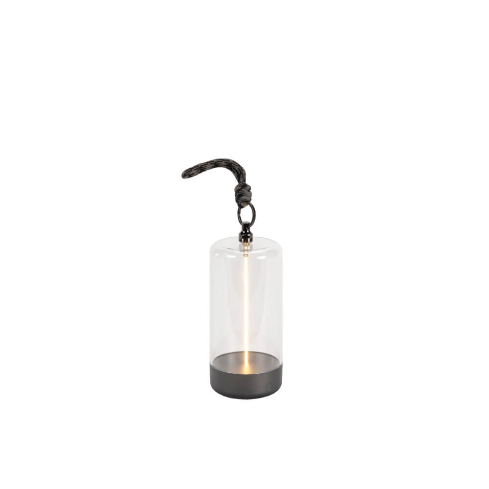 Wiederaufladbare Lampe Edison XS anthrazit KonstSmide 7318307849370