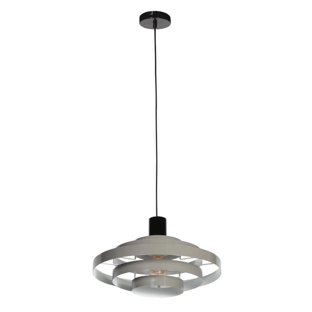 Design-Pendelleuchte Halo Cirque grau Ø 50cm Steinhauer 8712746178319