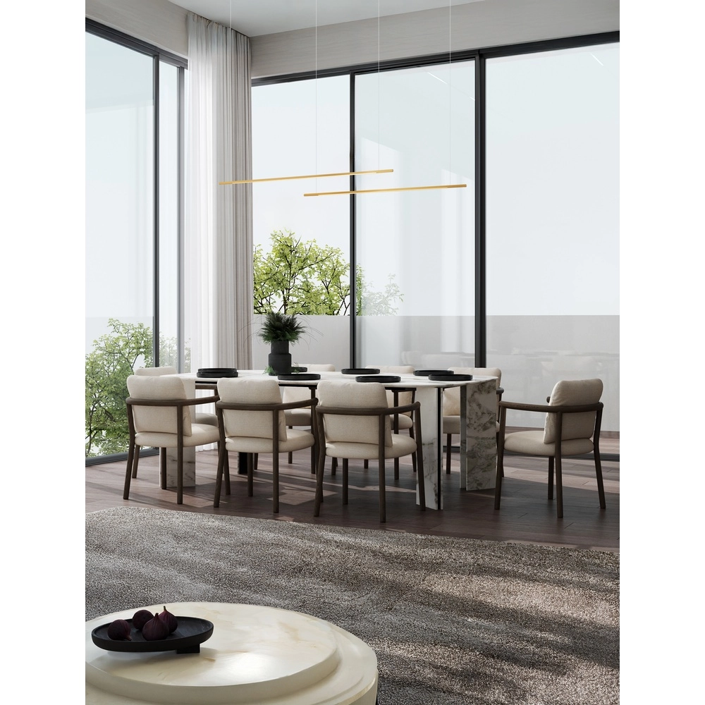 Schlanke Pendelleuchte Brillia gold 161cm Lyora 5212017473806