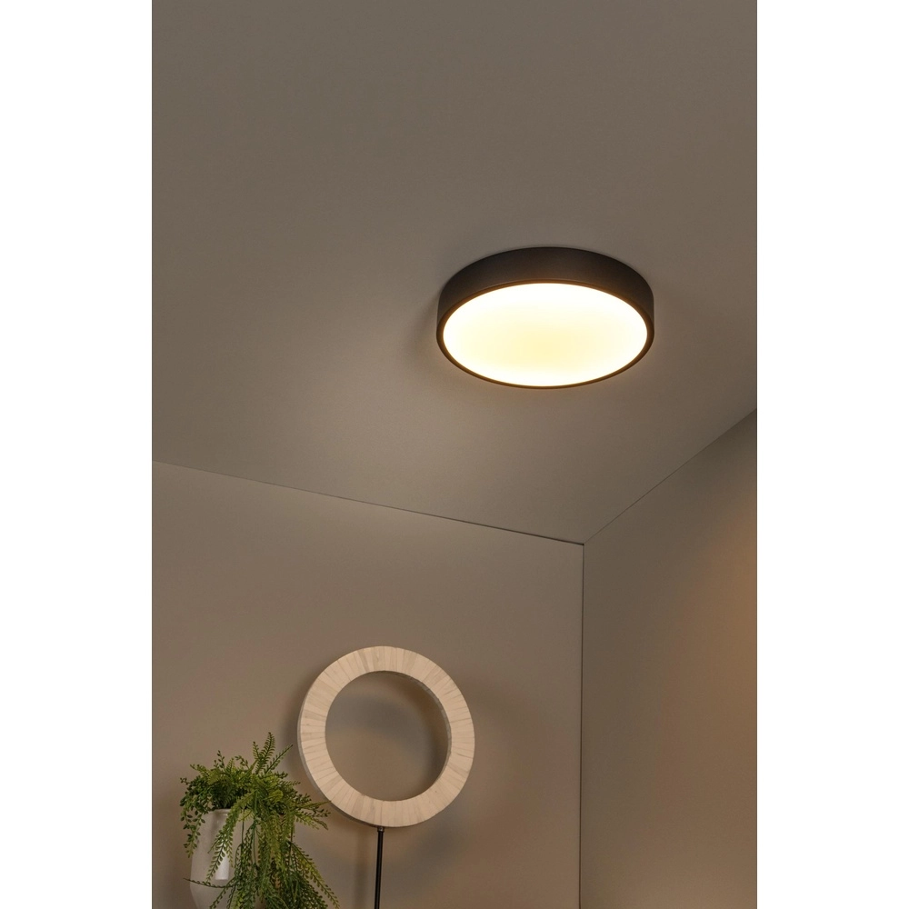 Deckenlicht Unar Ø 30cm - 2700K - schwarz Lucide 5411212791870