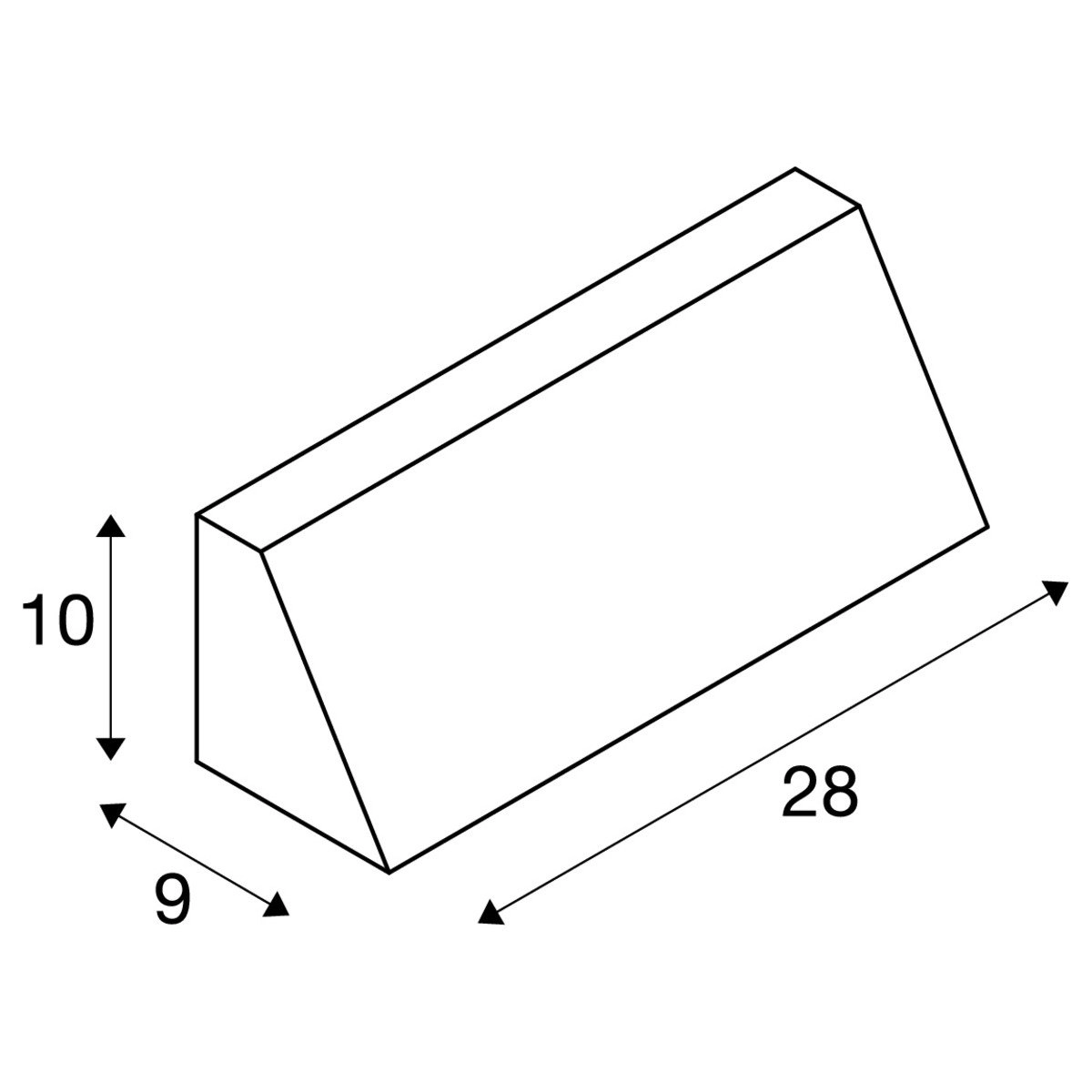 LED-Wandleuchte Pema Grijs SLV 4024163236119