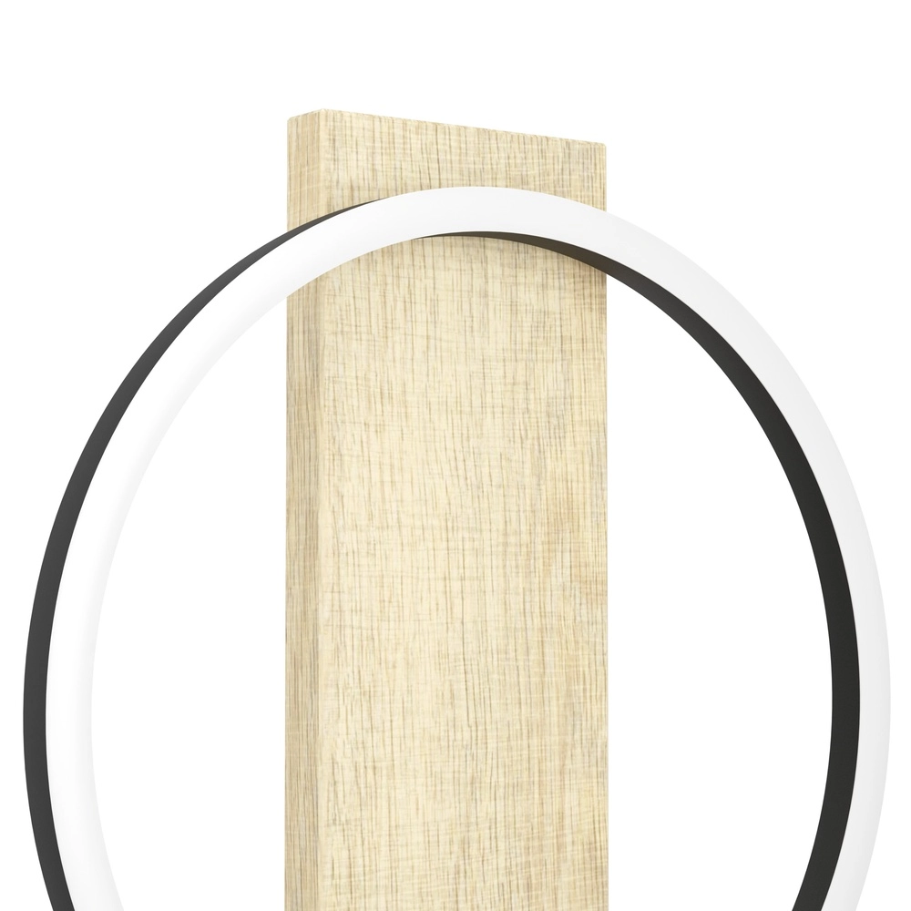 Tischlampe Boyal LED – mit Holzoptik Eglo 9008606327256