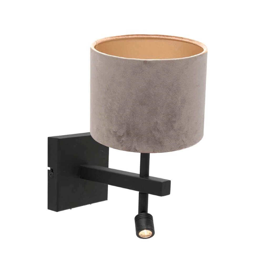 Nachttischlampe aus Samt Stanger Steinhauer 8712746151626