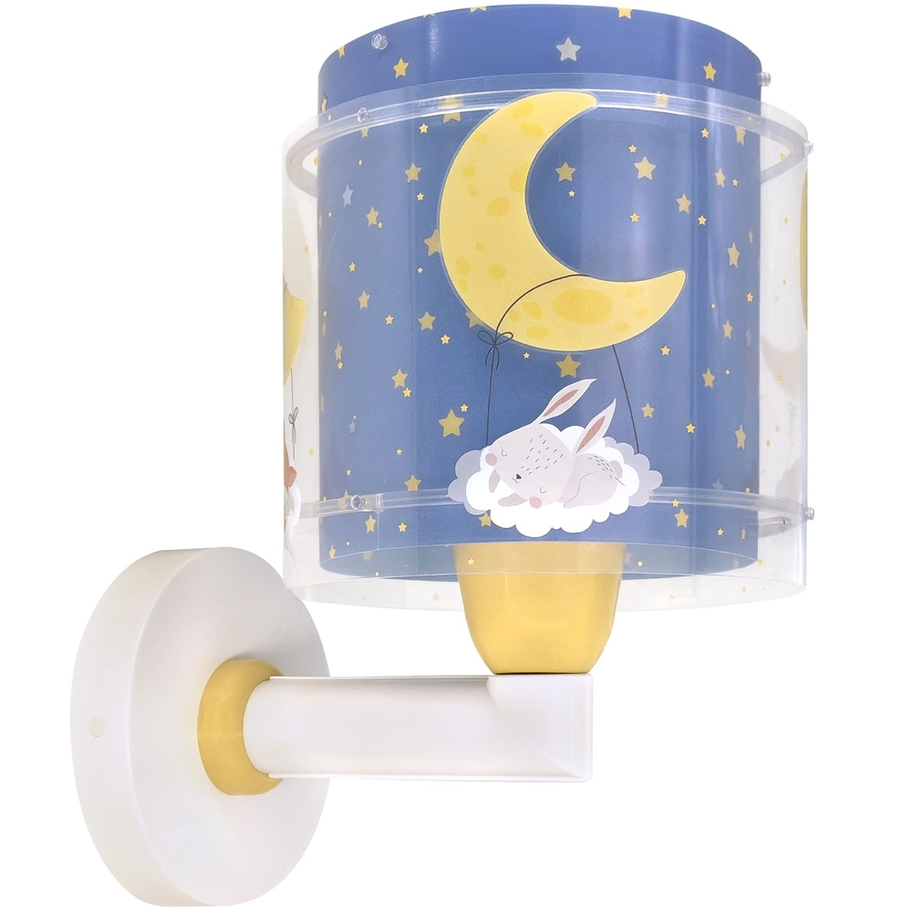 Wandleuchte für Kinderzimmer Moon Dreams blau Dalber 8420406766393