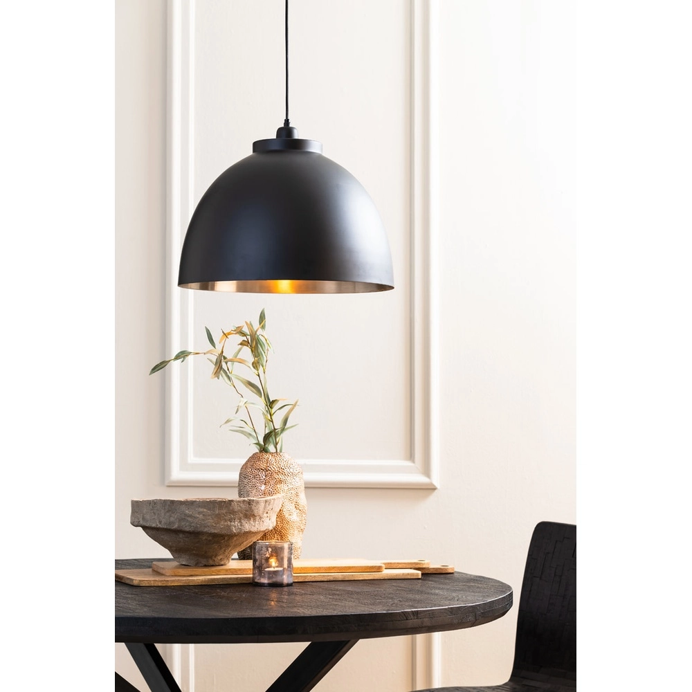 Pendellampe Kylie schwarzer Ø 45 cm Light & Living 8717807059484