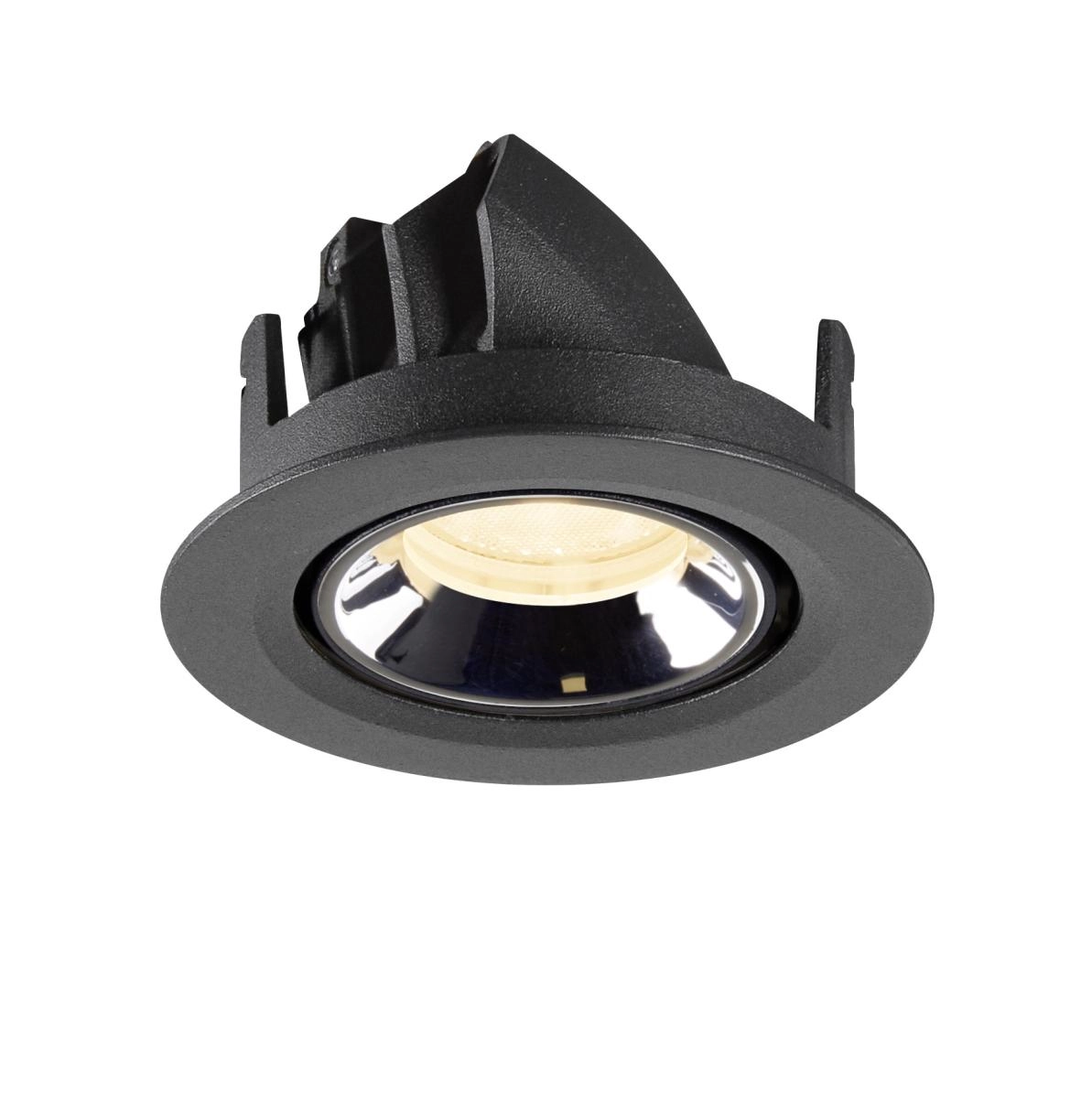 Einbau-Strahler Numinos Gimble XS schwarz/chrom 3000K - 40gr SLV 4024163307055
