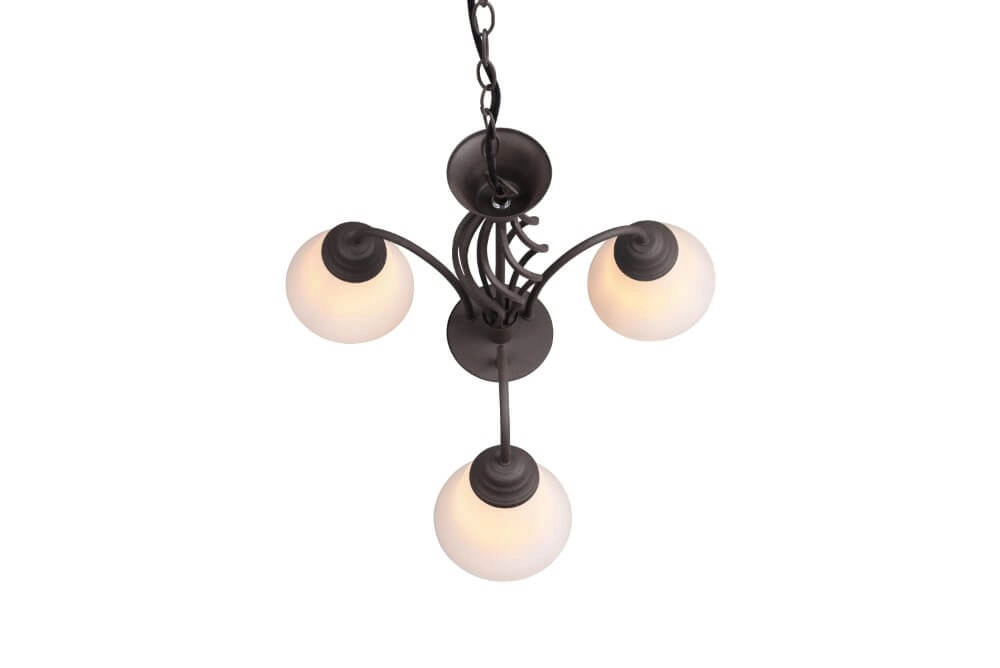 Leuchter Rustica 55cm 3-helles Rostbraun Trio 4017807504675